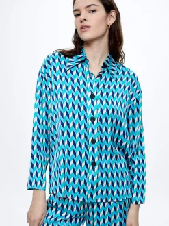 Satin Printed Shirt|Parfois Sale
