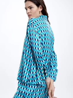 Satin Printed Shirt|Parfois Sale
