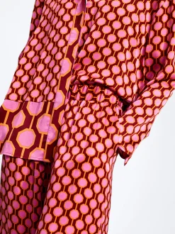 Satin Printed Trousers|Parfois Best Sale