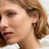 Set Of Earrings With Charms And Zirconia|Parfois Flash Sale