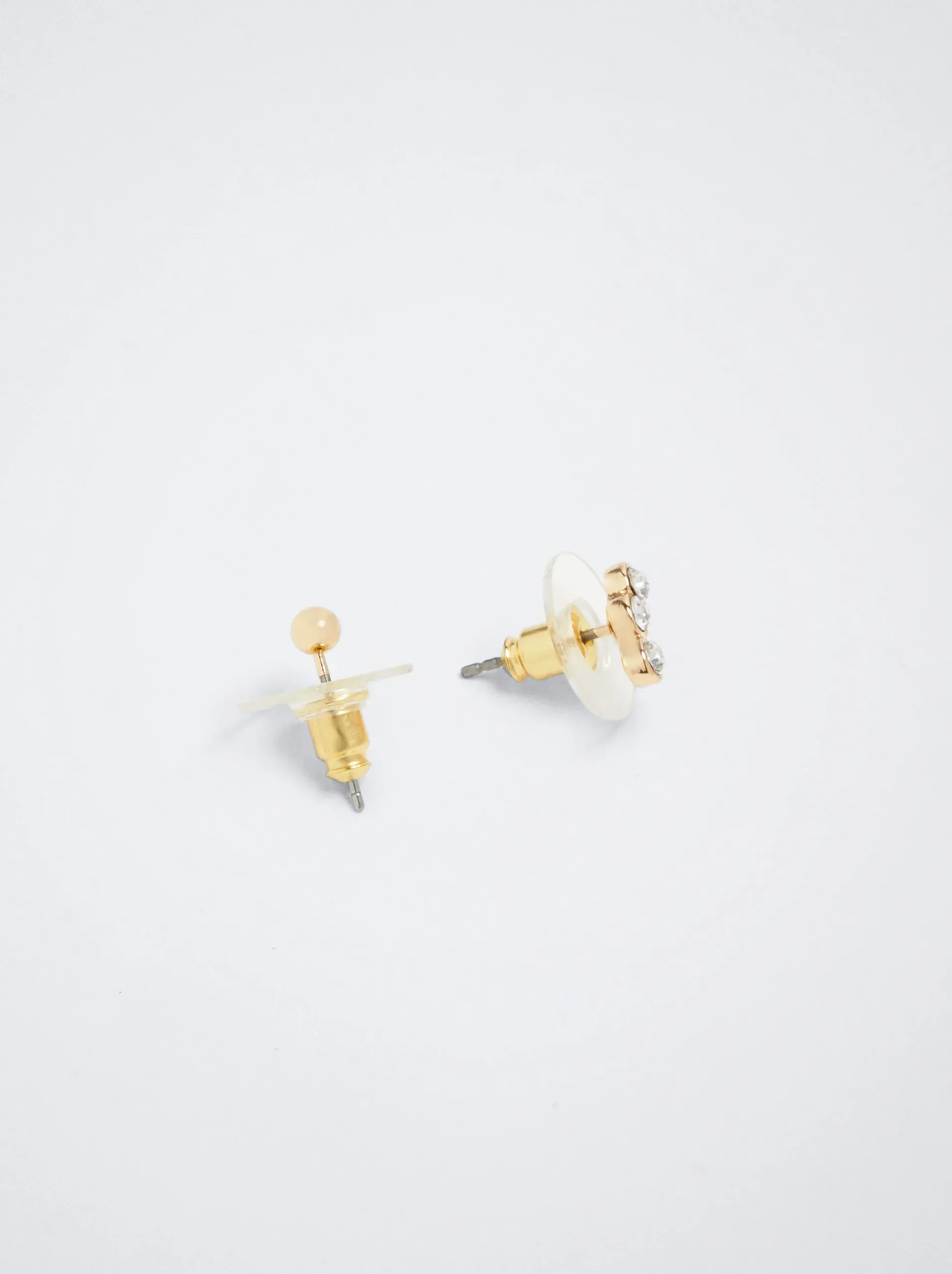 Set Of Earrings With Crystals|Parfois Flash Sale