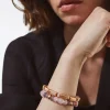 Set Of Elastic Bracelets With Stone|Parfois New