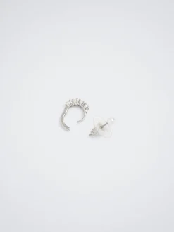 Set Of Hoop Earrings With Pearls|Parfois New