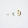 Set Of Hoops With Charms And Zirconia|Parfois Outlet
