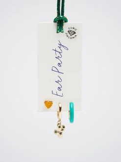 Set Of Hoops With Charms And Zirconia|Parfois Discount