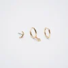 Set Of Hoops With Charms And Zirconia|Parfois Cheap