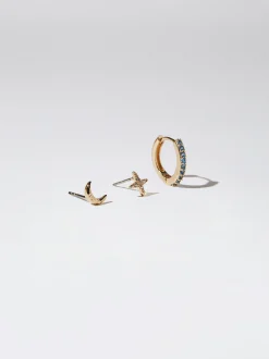 Set Of Hoops With Cubic Zirconia|Parfois Hot