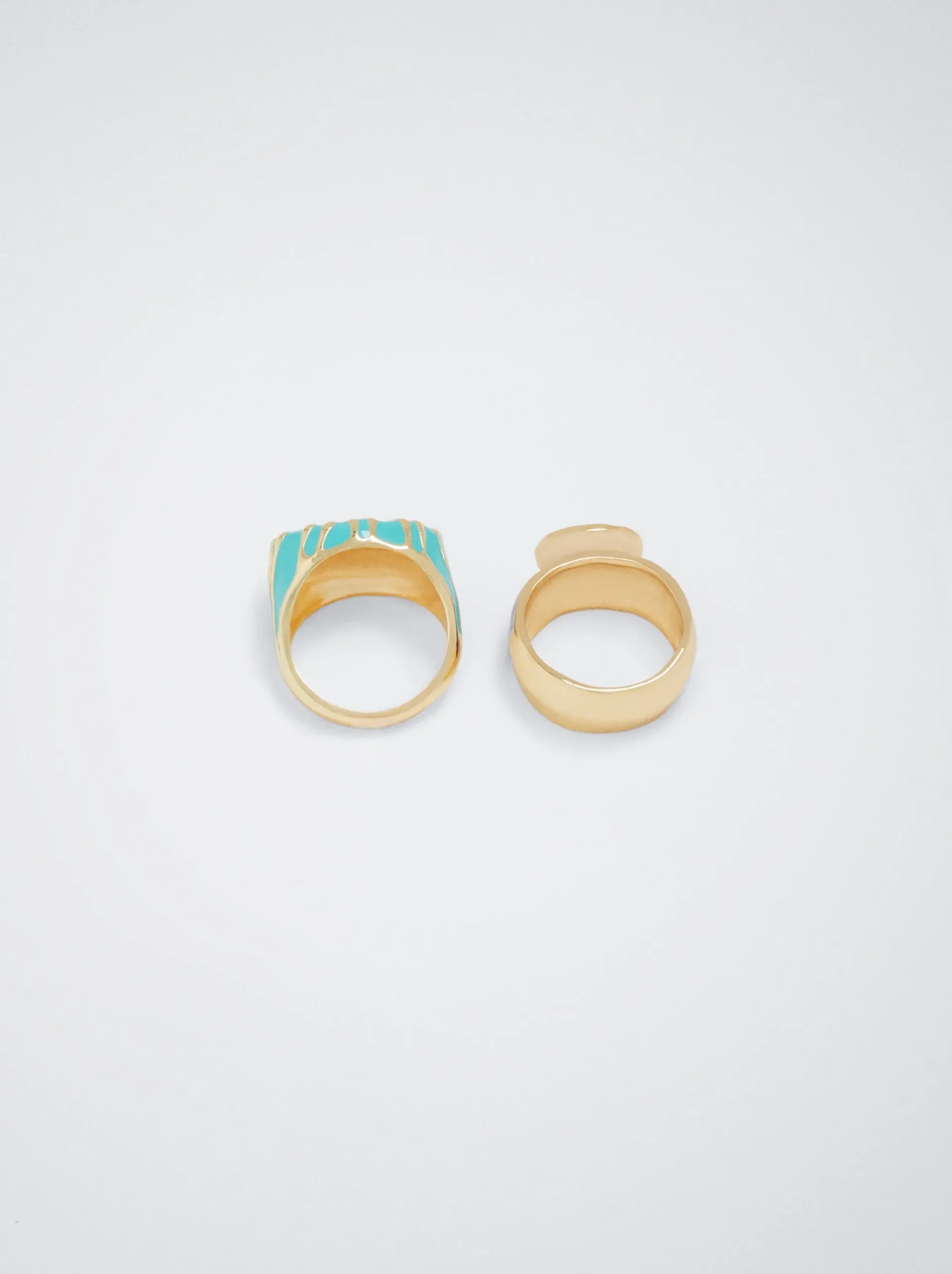 Set Of ed Signet Rings|Parfois Fashion