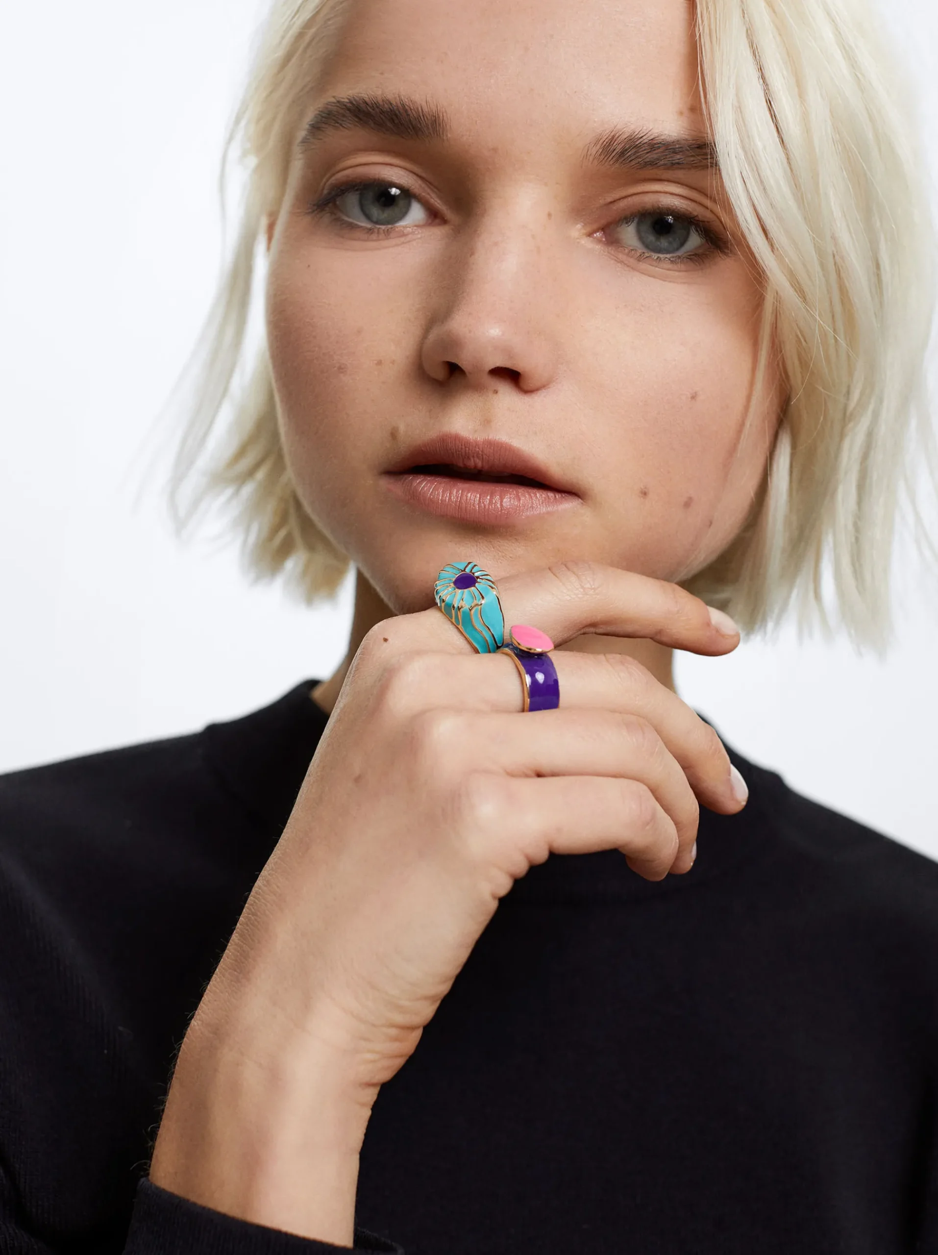 Set Of ed Signet Rings|Parfois Best Sale
