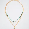 Set Of Necklaces With Charms And Zirconia|Parfois Best Sale