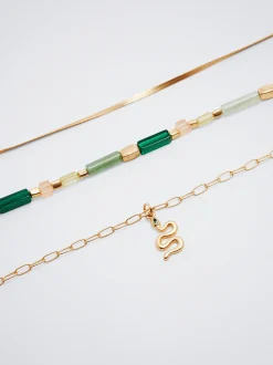 Set Of Necklaces With Charm|Parfois Fashion