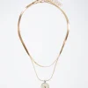 Set Of Necklaces With Medallion|Parfois Sale