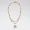 Set Of Necklaces With Semiprecious Stone|Parfois New