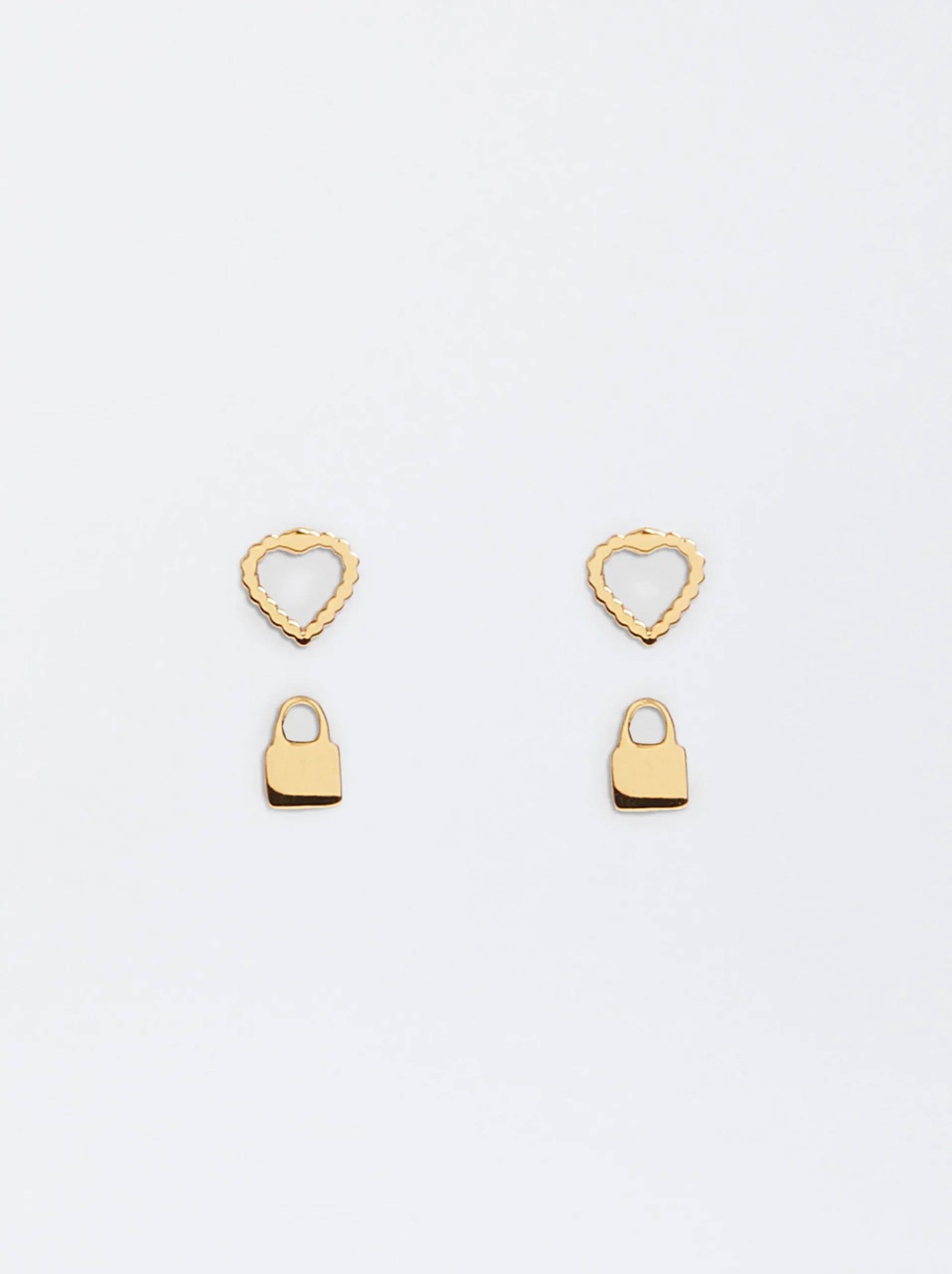 Set Of Stainless Steel Earrings|Parfois Cheap