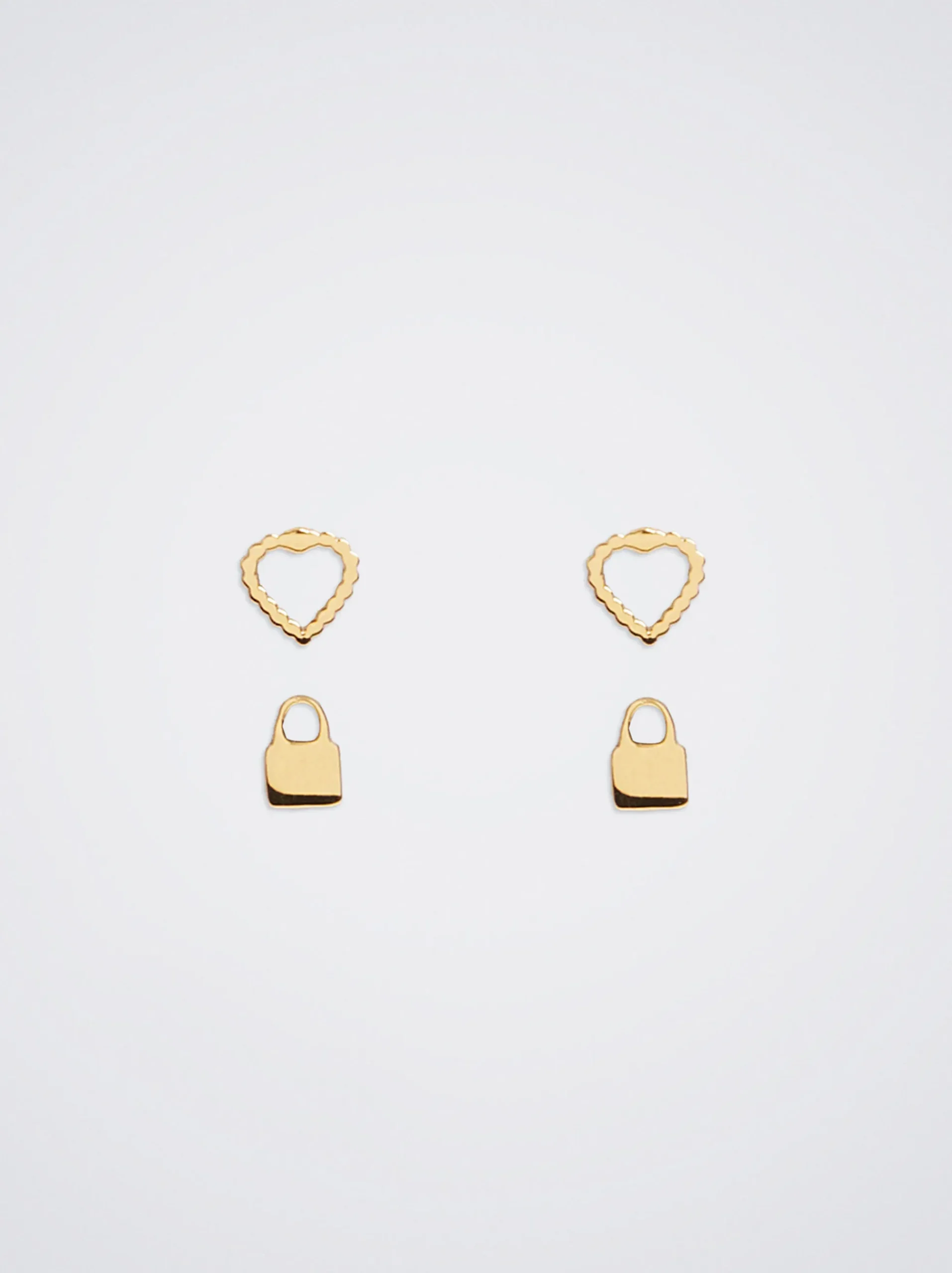 Set Of Stainless Steel Earrings|Parfois Cheap