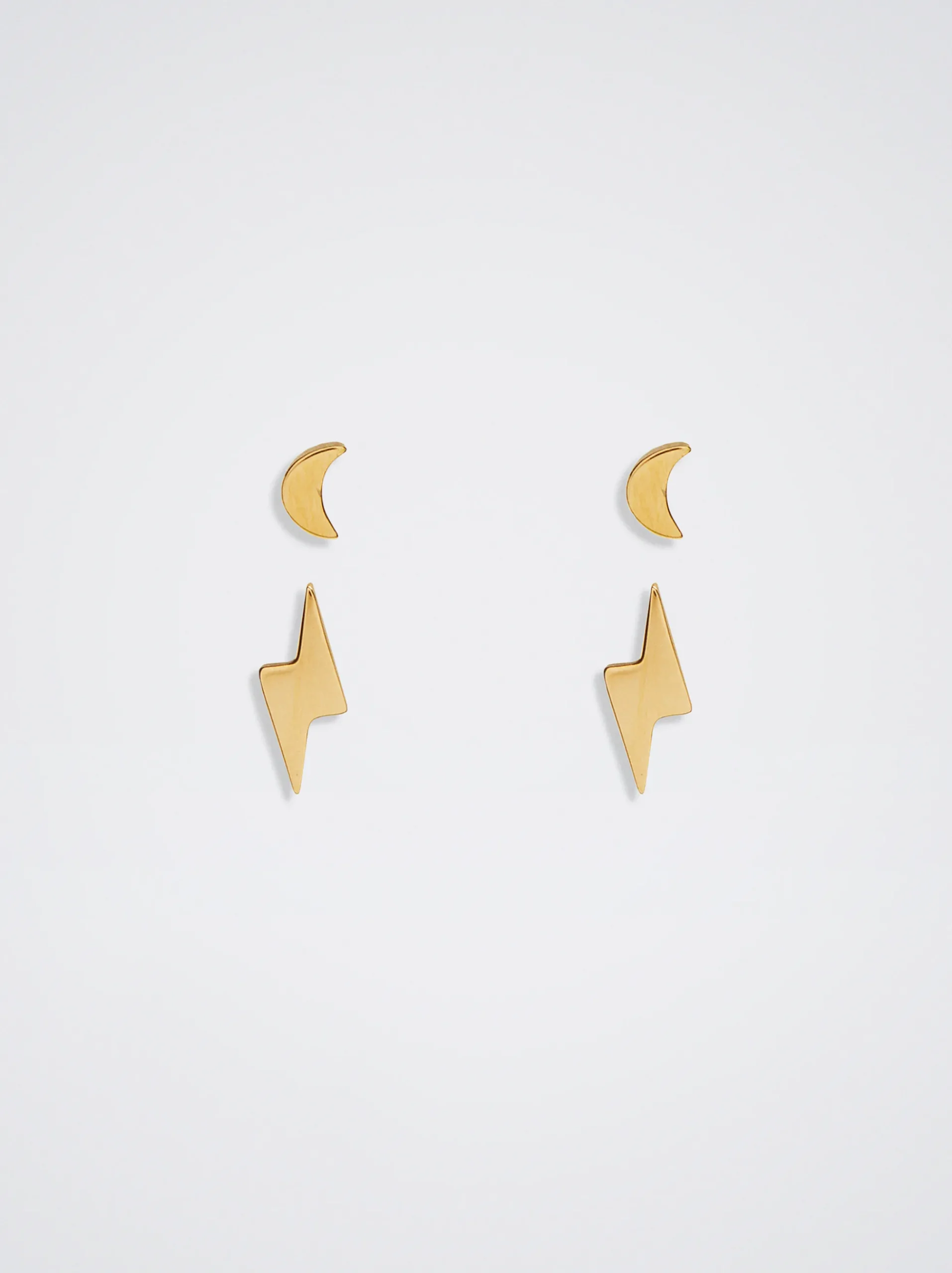 Set Of Stainless Steel Earrings|Parfois Shop