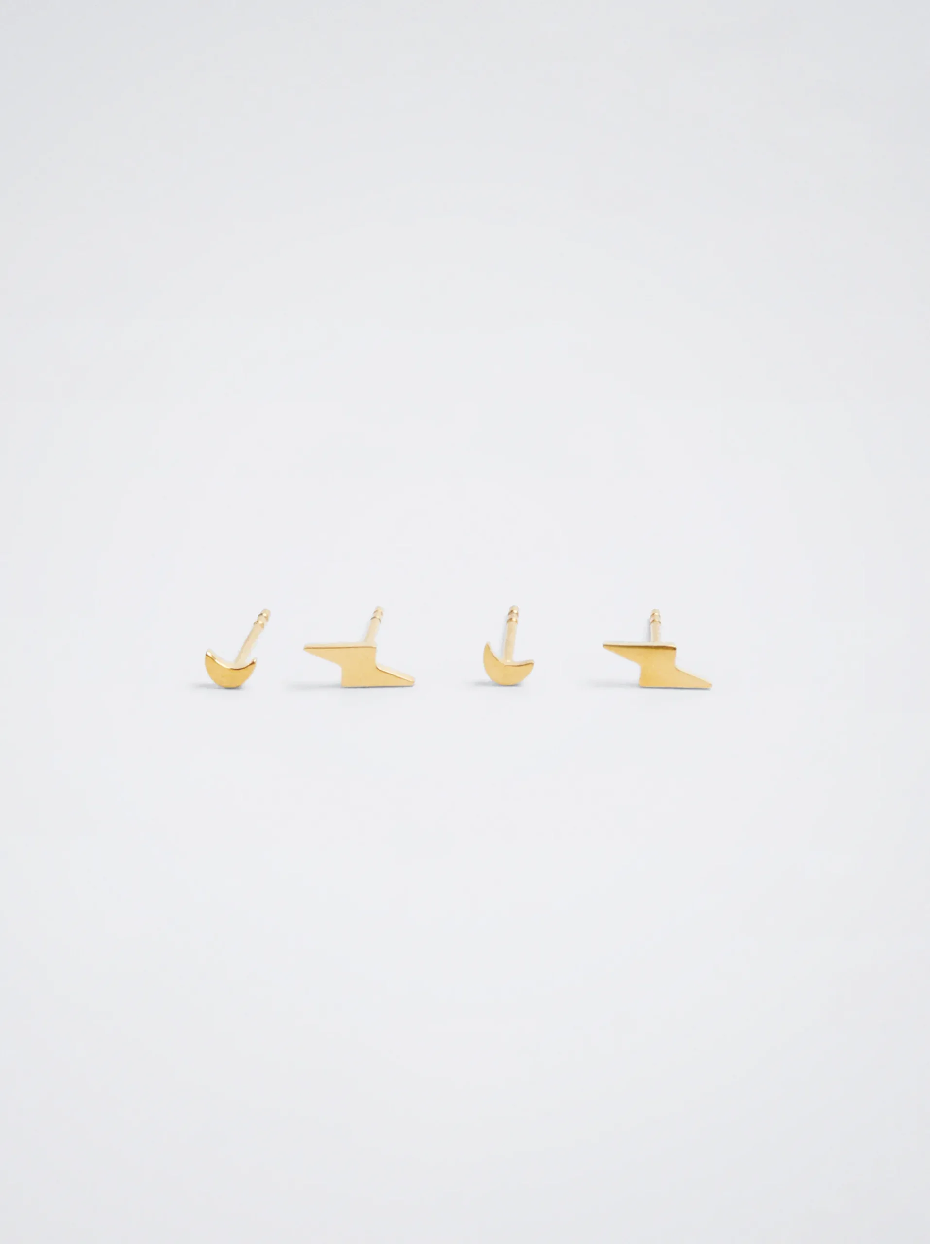Set Of Stainless Steel Earrings|Parfois Shop