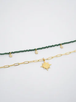 Set Of Steel Necklaces With Stars|Parfois Best