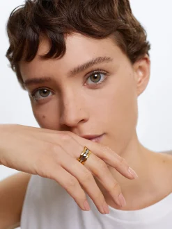 Set Of Steel Rings|Parfois Flash Sale