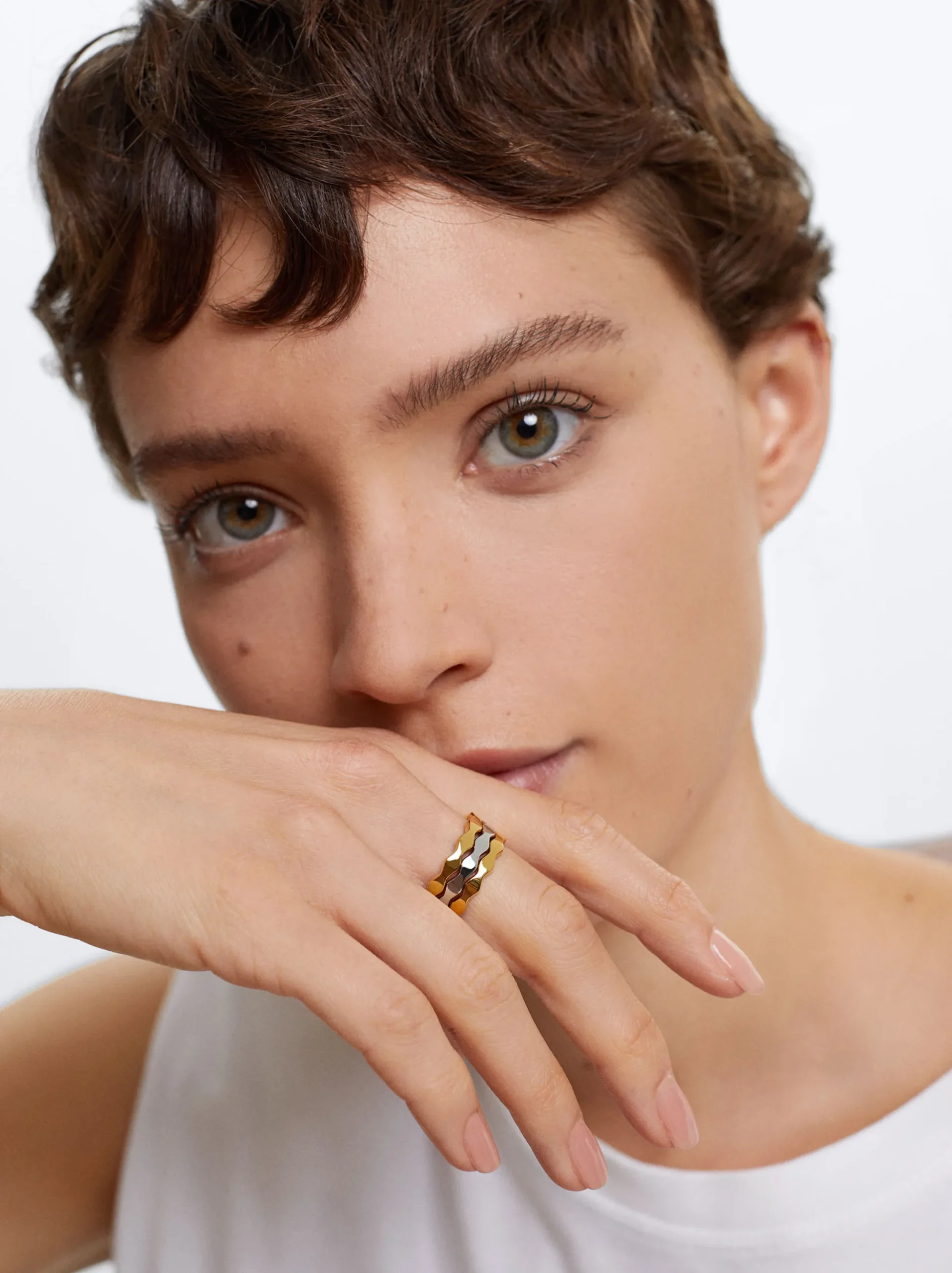 Set Of Steel Rings|Parfois Flash Sale