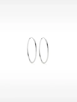 Short 925 Hoop Earrings|Parfois Fashion