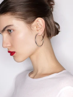 Short 925 Hoop Earrings|Parfois Fashion