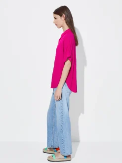 Short-Sleeved Shirt With Buttons|Parfois Flash Sale