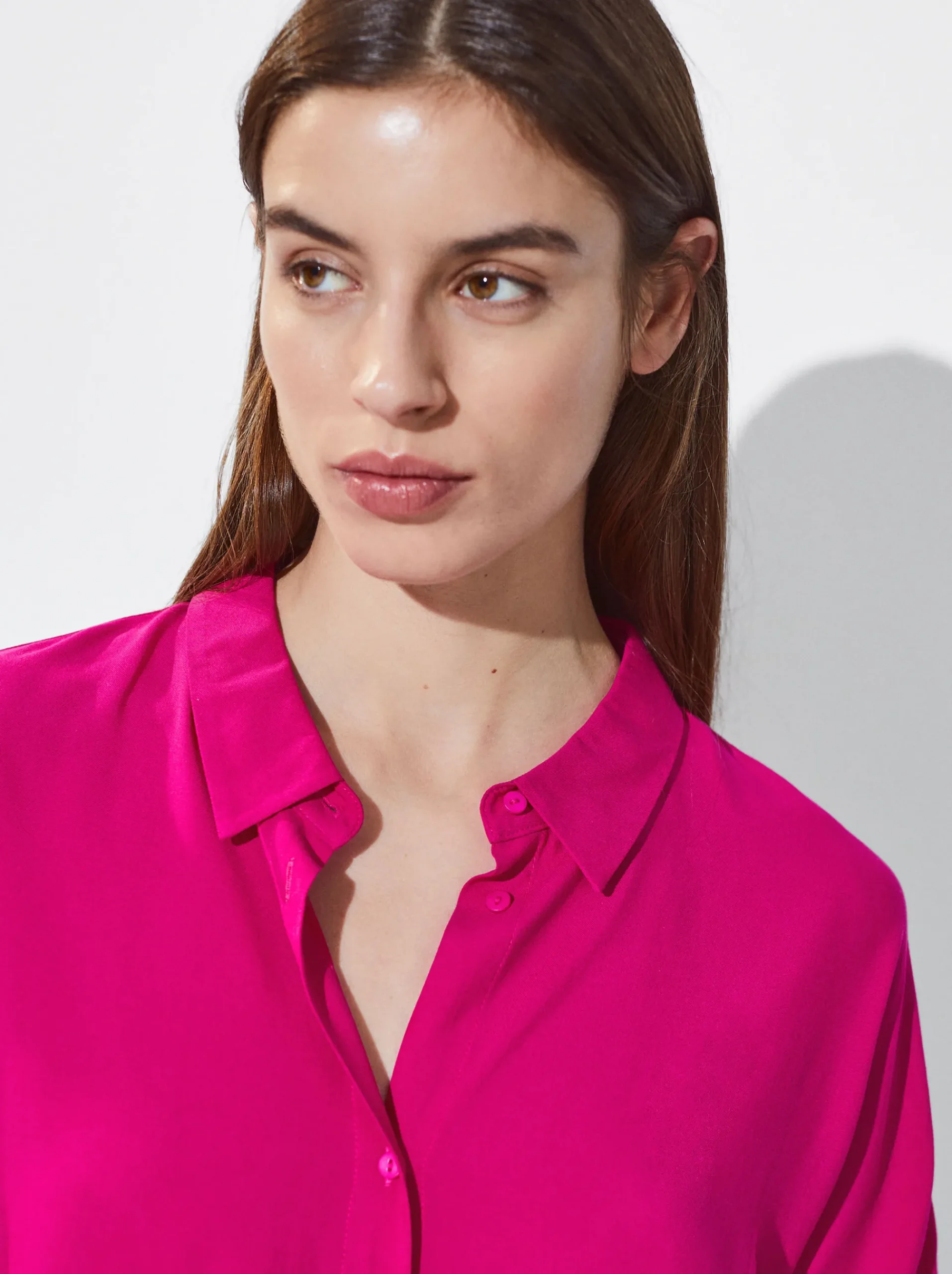 Short-Sleeved Shirt With Buttons|Parfois Flash Sale