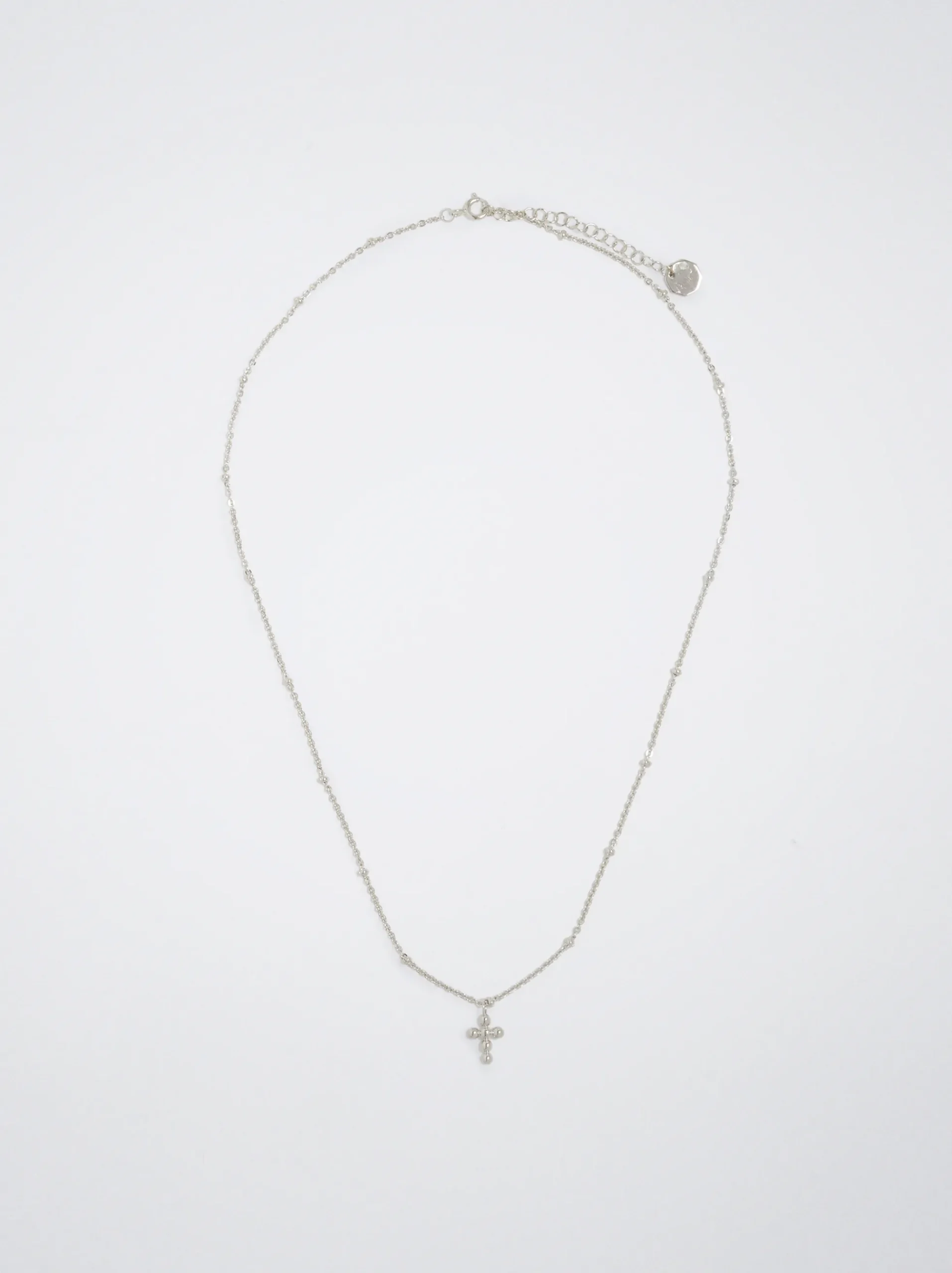 925 Necklace With Cross|Parfois Shop