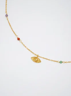 Silver 925 Necklace With Eye|Parfois New