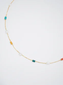Silver 925 Necklace With Freshwater Pearl|Parfois Outlet
