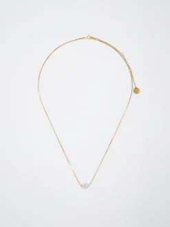 Silver 925 Necklace With Freshwater Pearl|Parfois Flash Sale