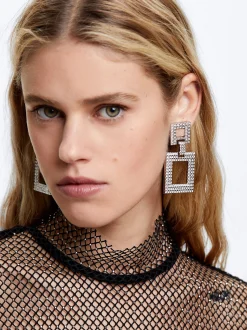 Earrings With Crystals|Parfois New