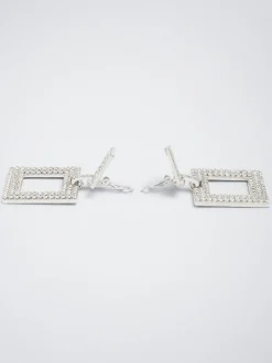 Earrings With Crystals|Parfois New