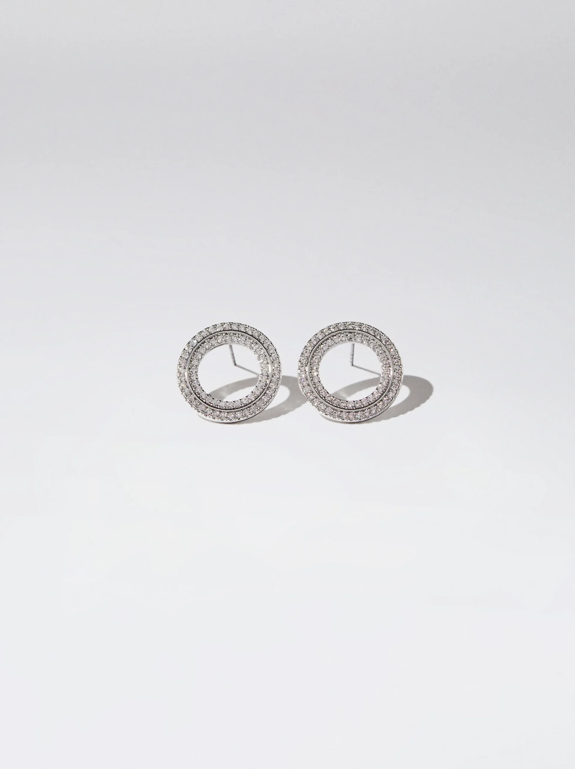 Earrings With Zirconia|Parfois Store