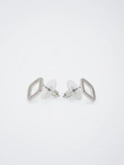 Earrings With Zirconia|Parfois Flash Sale
