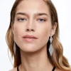 Earrings With Zirconia|Parfois Fashion