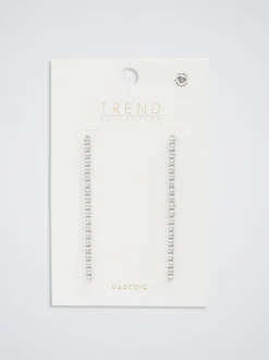 Earrings With Zirconia|Parfois Online