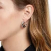 Hoop Earrings With Crystals|Parfois Cheap