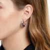 Hoop Earrings With Crystals|Parfois Hot