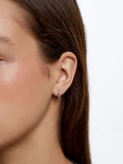 Hoops With Zirconia|Parfois Cheap