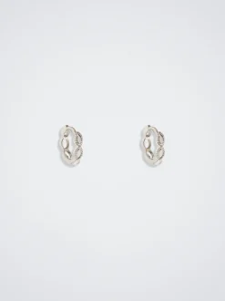 Hoops With Zirconia|Parfois Store