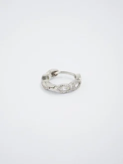 Hoops With Zirconia|Parfois Store