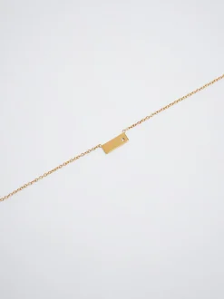 Silver Stainless Steel Necklace With Crystals|Parfois Sale