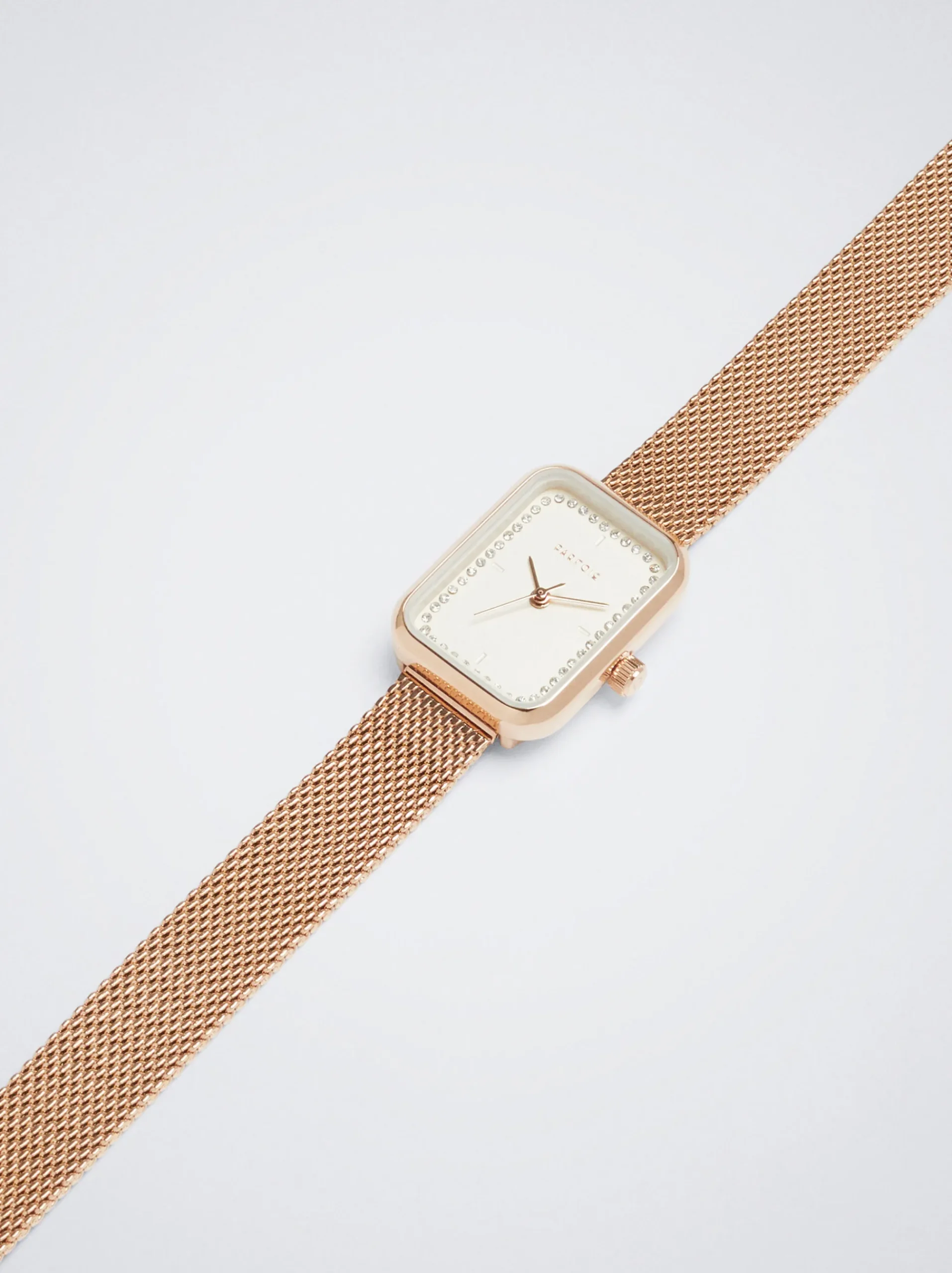 Square Case Stainless Steel Watch|Parfois Flash Sale