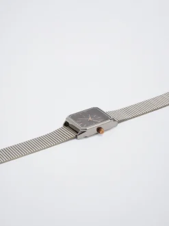Square Case Stainless Steel Watch|Parfois Cheap