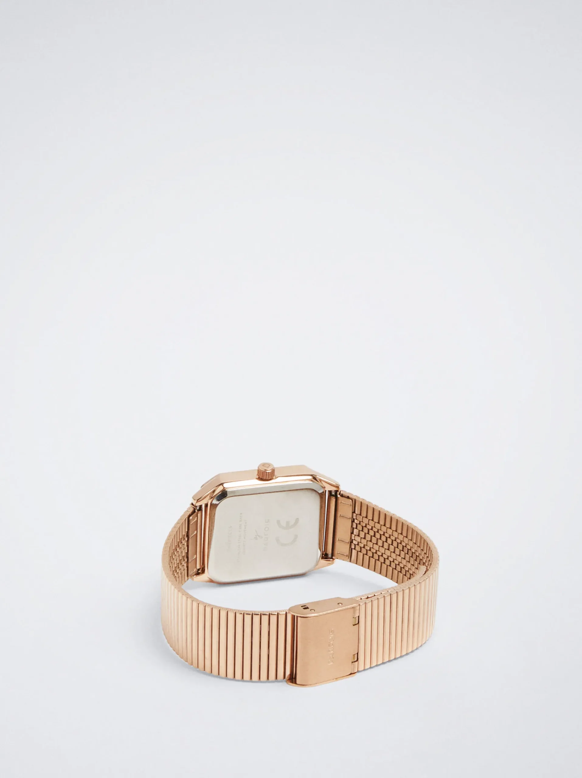 Square Case Stainless Steel Watch|Parfois Outlet