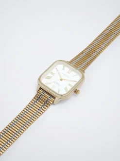 Square Case Stainless Steel Watch|Parfois Clearance
