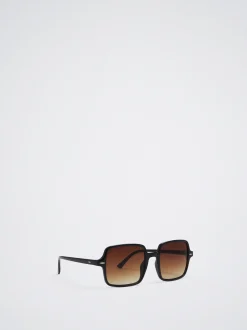 Square Tortoiseshell Sunglasses|Parfois Flash Sale