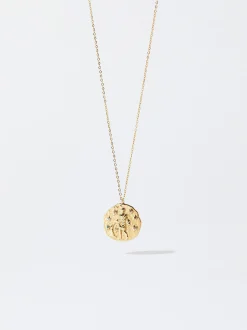 Stainless Steel Aquarius Necklace|Parfois Flash Sale